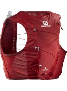 Batoh Salomon Active Skin 4 set goji berry/red M 2022