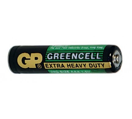 Batéria GP R3G, AAA greencell