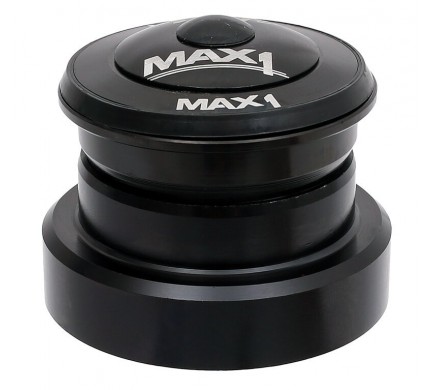 Hlavové zloženie 1-1/8;1-1/2" Al MAX1 semi-integrované, čierne, l, 44 mm
