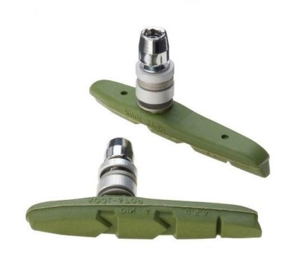 Brzdový špalek KOOLSTOP T2 V-Br zelená Thinline ce Brzdový špalek KOOLSTOP T2 V-Br zelená Thinline ce