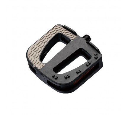 Pedále LONGUS MTB/BMX plast průhled.PC modré gulič