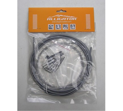 Sada lanek,bovdenů a koncovek řazení sivá ALIGATOR Sada lanek,bovdenů a koncovek řazení sivá ALIGATOR