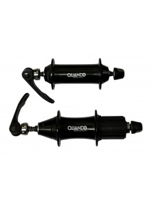 Náboje QUANDO ložiskové černé 36 děr,SH