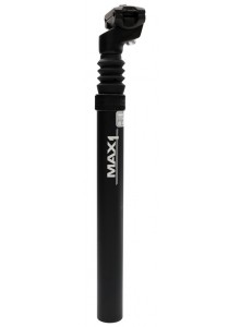 Sedlovka odpružená MAX1 Sport čierna 31,6/350 mm