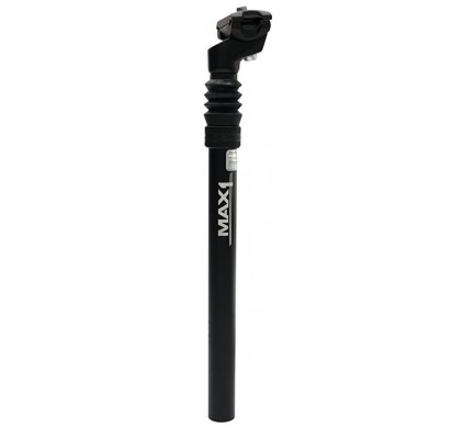 Sedlovka odpružená MAX1 Sport čierna 25,4/350 mm