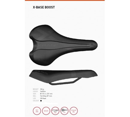 Sedlo SEL.IT.X-Base Boost černé