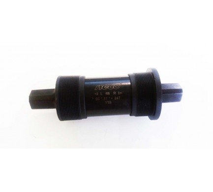 Středová osa NECO ložiska+nylon misky 118mm 4hr.