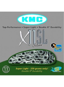Reťaz KMC X-11 SL Silver Superlight
