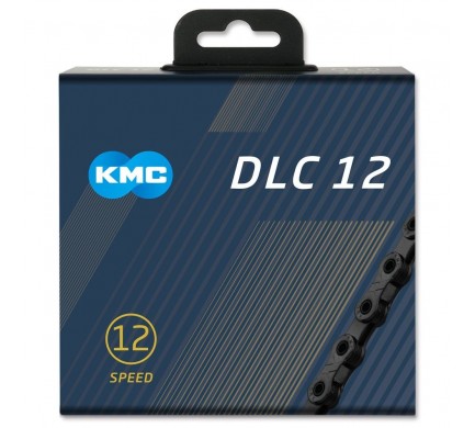 Reťaz KMC X-12 DLC black 126 článkov box