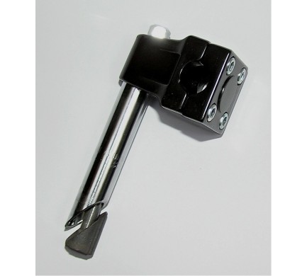 Predstavec BMX/Freestyle 22,2/50/22 mm Fe/AL čierna/strieborná