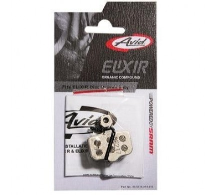 Brzdové doštičky AVID Elixir AL organické v sáčku