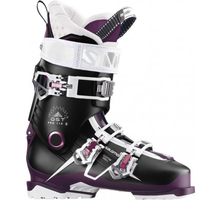 Sjezdové boty SAL.QST PRO 110 W black/burgandy/pin