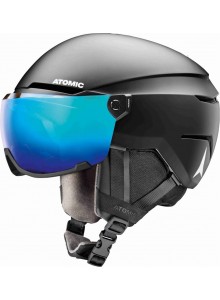 Lyž. helma ATOMIC Savor visor stereo black 63-65cm