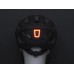AUTHOR Přilba Vento InMold LED USB 55-58cm (šedá/černá)