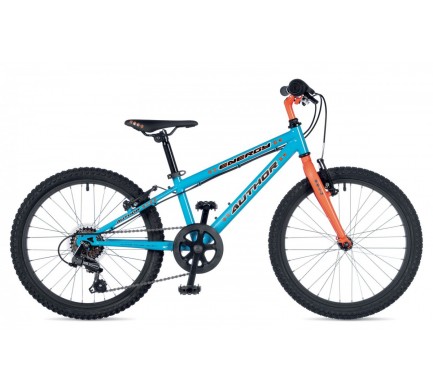Energy 20" 2019 10" modrá/oranžová-neón Author detský bicykel