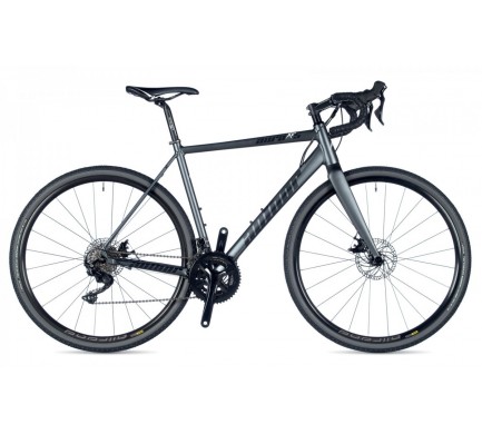 Aura XR 5 2019 50 sivá-matná/biela Author Gravel bike