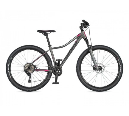 Dámsky MTB bicykel Author Traction ASL 27,5 2020 14" sivá-matná/ružová