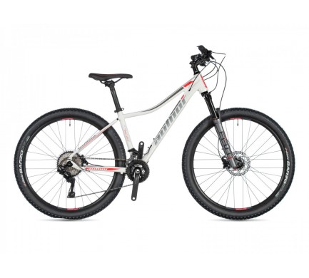 Dámsky MTB bicykel Author Instinct ASL 27,5 2020 18" biela/strieborná/červená