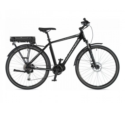 Trekový elektrobicykel Author Element 2020 22" čierna/biela