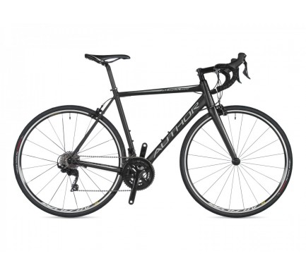 Cestný bicykel Author Aura 55 2020 52 čierna/strieborná