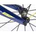Cestný bicykel Author Charisma 77 2020 56 modrá/žltá-neon