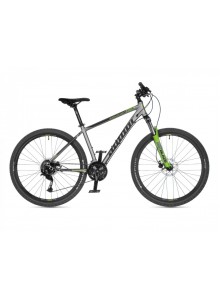 MTB XC bicykel Author Solution 27,5" 2021 19" strieborná-matná/zelená