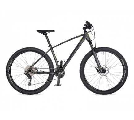 MTB bicykel Author Traction 27,5" 2021 19" sivá-matná/limeta