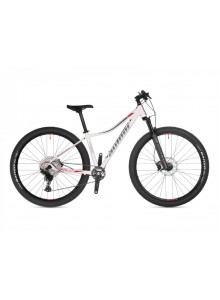 Dámsky MTB bicykel Author Instinct 29" ASL 2021 18" biela/strieborná/červená