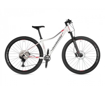 Dámsky MTB bicykel Author Instinct 29" ASL 2021 16" biela/strieborná/červená