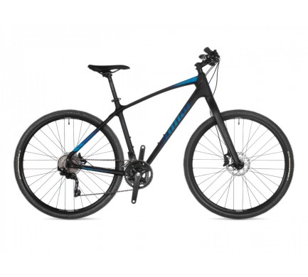 Crossový bicykel Author Avion 2021 18" čierna-matná/modrá