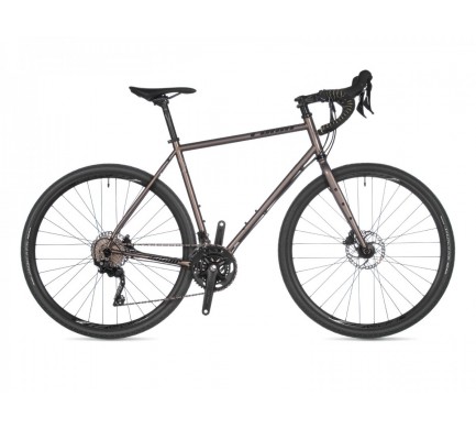 Gravel bicykel Author Ronin 2021 54 strieborná