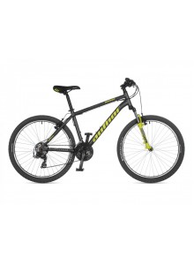 MTB XC bicykel Author Outset 26" 2023 15" sivá-matná/limeta
