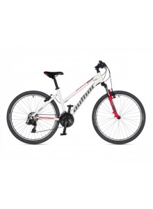 Dámsky MTB bicykel Author Unica 26" 2023 18" biela/červená/strieborná