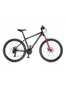 MTB XC bicykel Author Rival 27,5" 2023 15" čierna-matná/červená