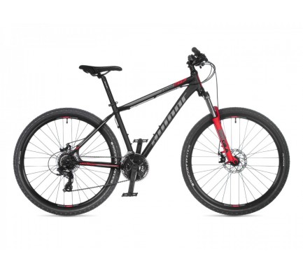 MTB XC bicykel Author Rival 27,5" 2023 17" čierna-matná/červená