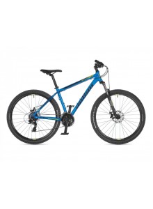 MTB XC bicykel Author Rival 27,5" 2023 17" modrá/čierna/limeta