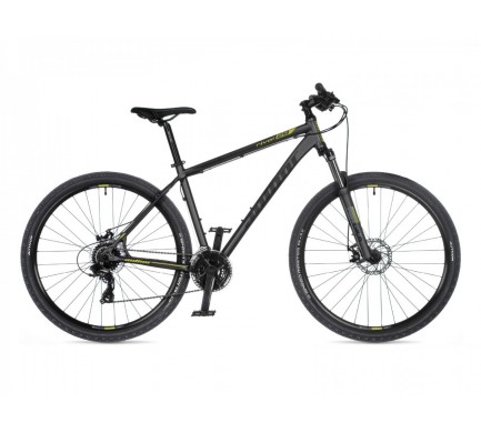 MTB XC bicykel Author Rival 29" 2023 17" sivá-matná/limeta