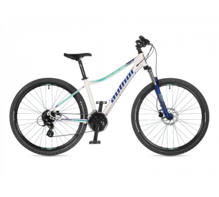 Dámsky MTB bicykel Author Impulse 27,5" ASL 2023 18" biela/modrá/zelená Author
