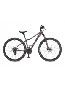 Dámsky MTB bicykel Author Impulse 29" ASL 2023 18" strieborná-matná/ružová