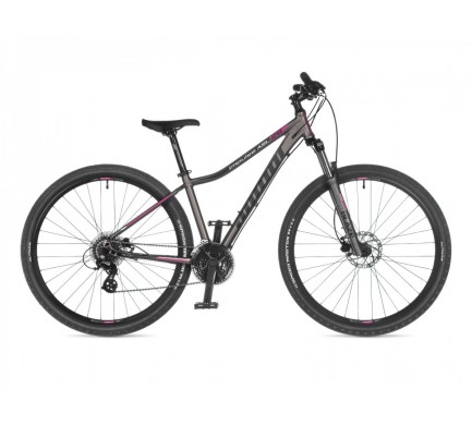 Dámsky MTB bicykel Author Impulse 29" ASL 2023 16" strieborná-matná/ružová