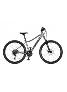 Dámsky MTB bicykel Author Solution 27,5" ASL 2023 18" strieborná-matná/čierna-matná