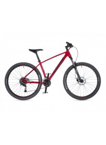 MTB bicykel Author Pegas 27,5" 2023 17" červená/čierna