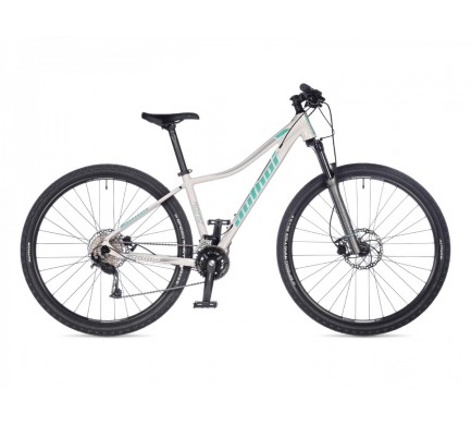 Dámsky MTB bicykel Author Spirit 29" ASL 2023 18" biela/strieborná/zelená