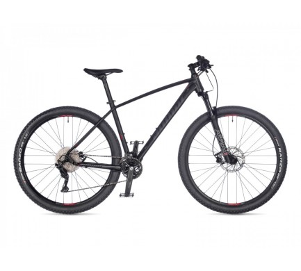 MTB bicykel Author Traction 29" 2023 17" čierna-matná/červená