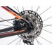 MTB bicykel Author Sector 29" 2023 21" karbón-matná/červená/oranžová/čierna