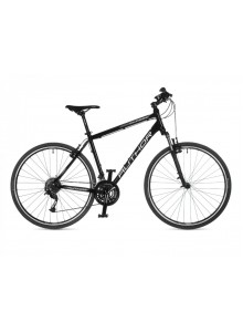 Krosový bicykel Author Classic 2023 22" čierna/biela