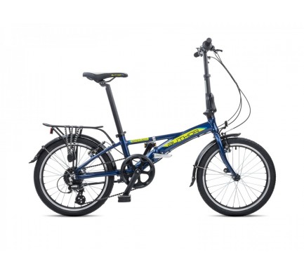 Skladací bicykel Author Simplex 2023 M modrá
