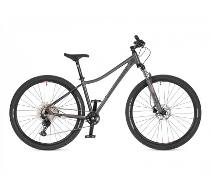 Kinetic ASL 2025 16" stříbrná/růžová Author dámské MTB 29"kolo