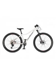 Traction ASL 2025 18" bílá/stříbrná/červená Author dámské MTB 29"kolo