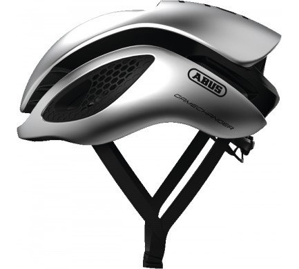 Cyklistická prilba Abus Gamechanger gleam silver L (58-62 cm)